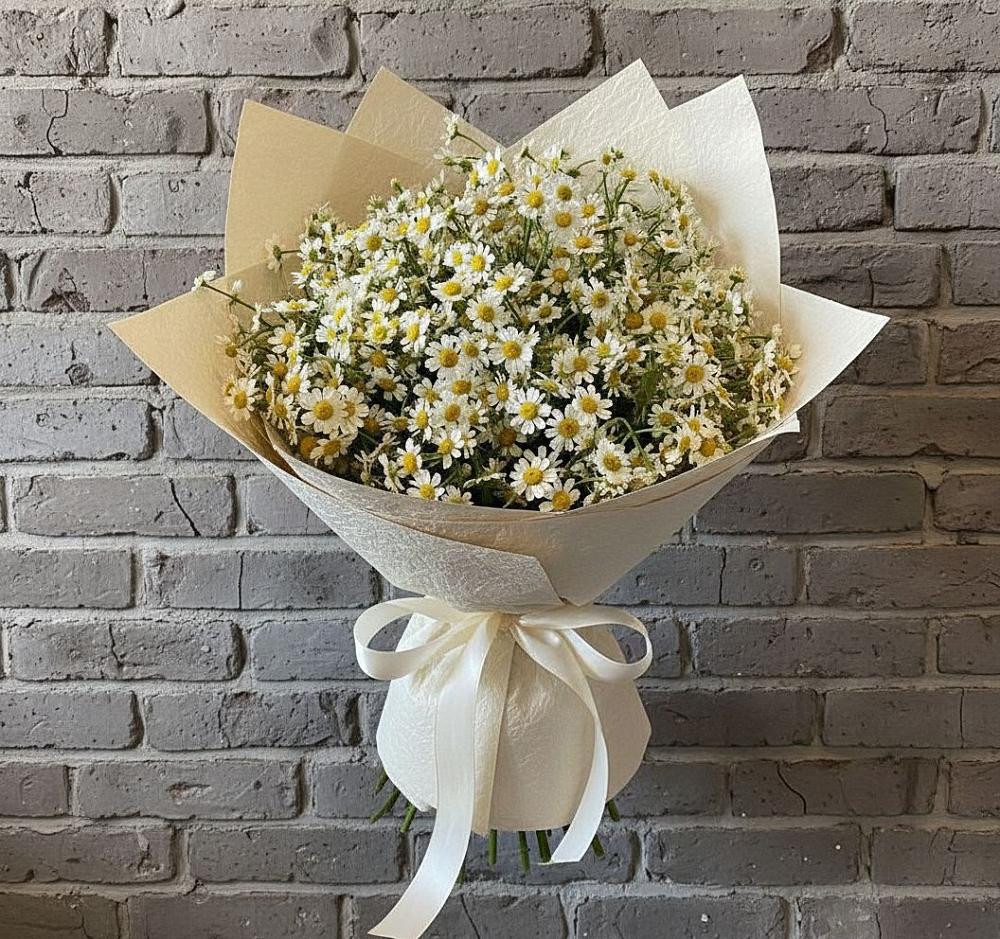 Букет цветов из: Ромашки в Октябрьском Челябинская область