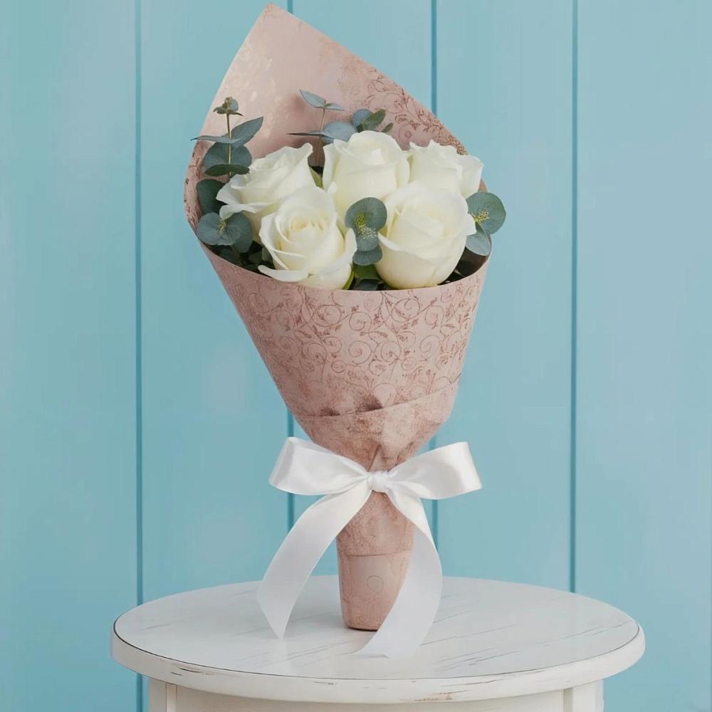 Букет цветов из: Розы в Октябрьском Челябинская область