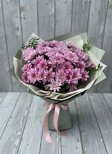 Букет цветов из:  Хризантемы в Октябрьском Челябинская область