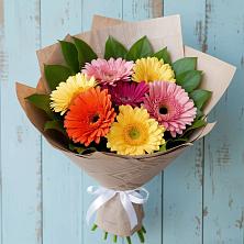 Букет цветов из:  Герберы в Октябрьском Челябинская область