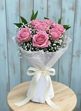 Букет цветов из:  Розы в Октябрьском Челябинская область