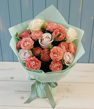Букет цветов из:  Розы в Октябрьском Челябинская область