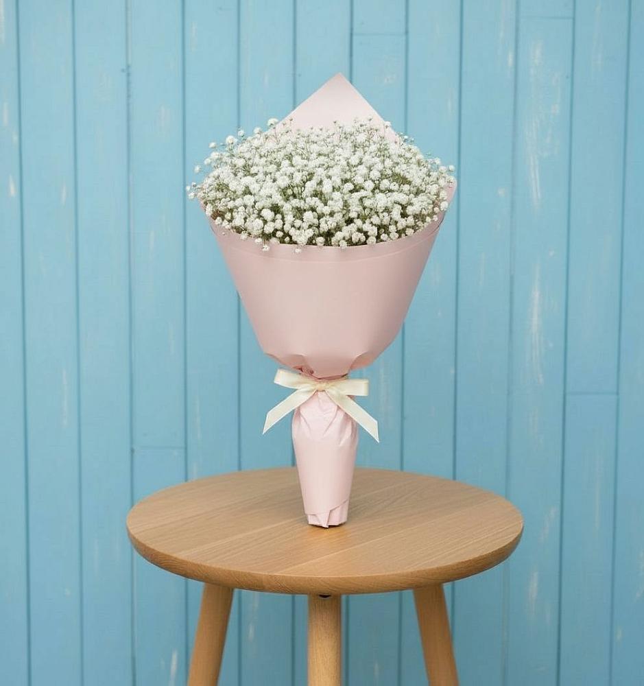 Букет цветов из: Гипсофила в Октябрьском Челябинская область