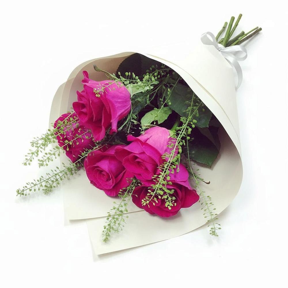 Букет цветов из: Розы в Октябрьском Челябинская область