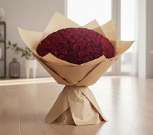 Букет 101 Красная роза в Октябрьском Челябинская область