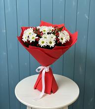 Букет цветов из:  Хризантемы #REPLACE_PRED# Октябрьском Челябинская область