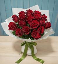 Букет Красные розы в Октябрьском Челябинская область