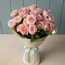 Букет Розовый шарм в Октябрьском Челябинская область