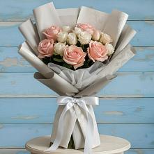 Букет цветов из:  Розы в Октябрьском Челябинская область