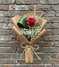 Букет цветов из:  Розы в Октябрьском Челябинская область