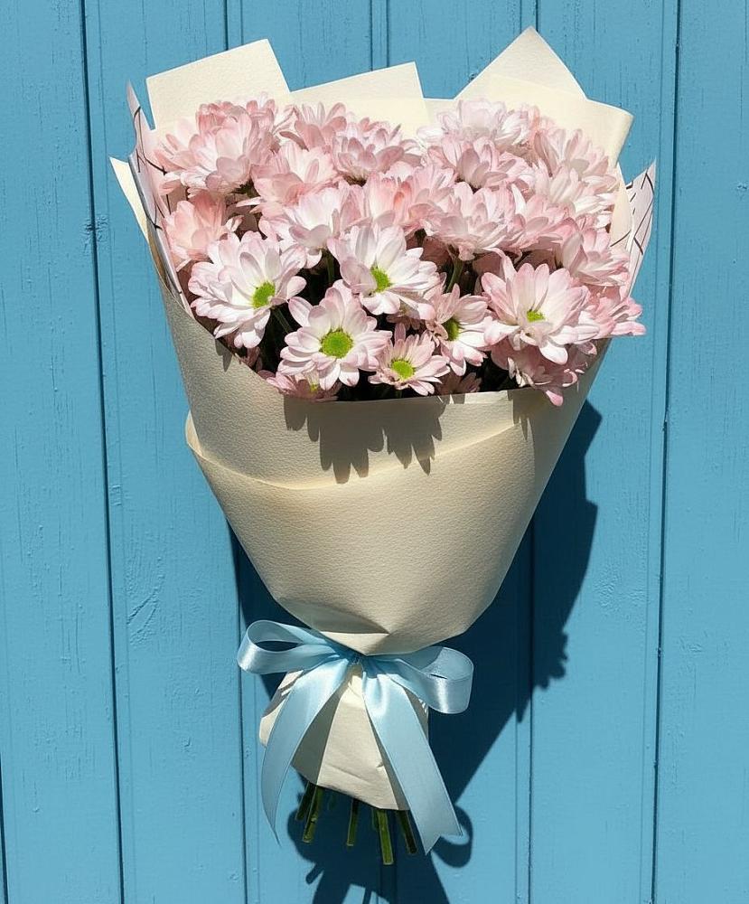 Букет цветов из: Хризантемы в Октябрьском Челябинская область