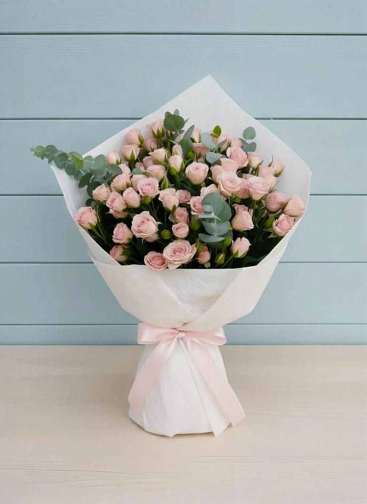 Букет цветов из: Розы в Октябрьском Челябинская область