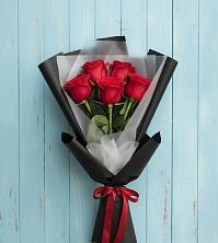 Букет цветов из:  Розы в Октябрьском Челябинская область