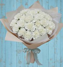 Букет цветов из:  Гвоздики в Октябрьском Челябинская область