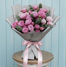 Букет цветов из:  Розы #REPLACE_PRED# Октябрьском Челябинская область